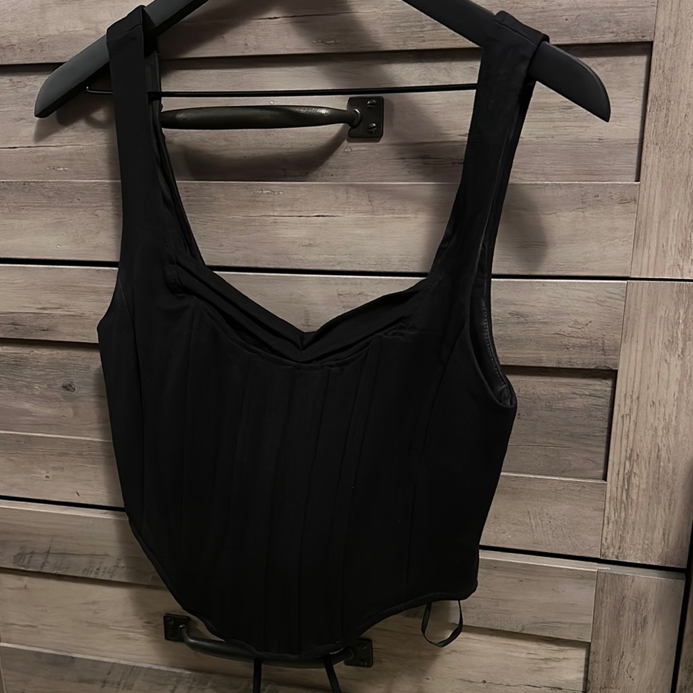 Sweetheart Lace-Up Corset Top